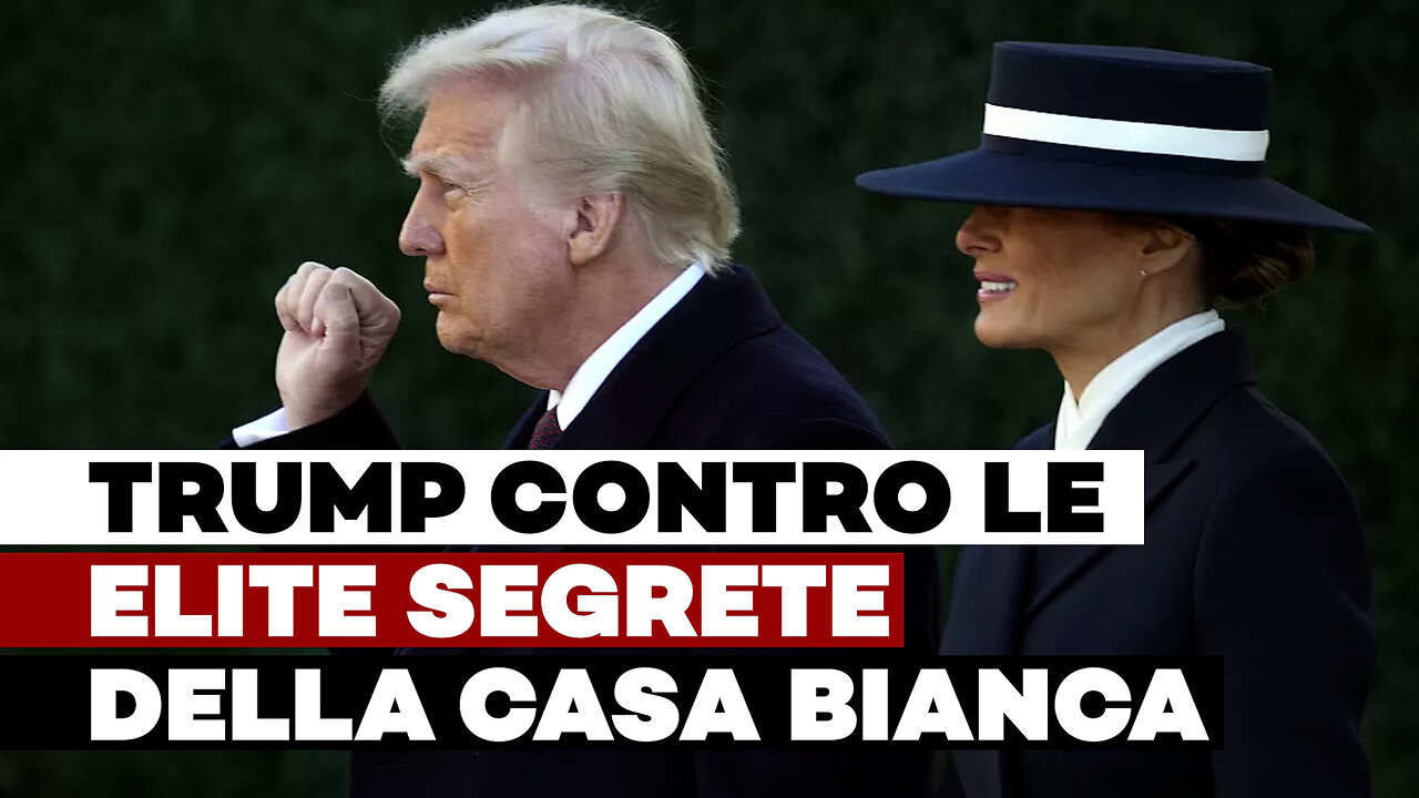 TRUMP contro le ELITE SEGRETE della CASA BIANCA