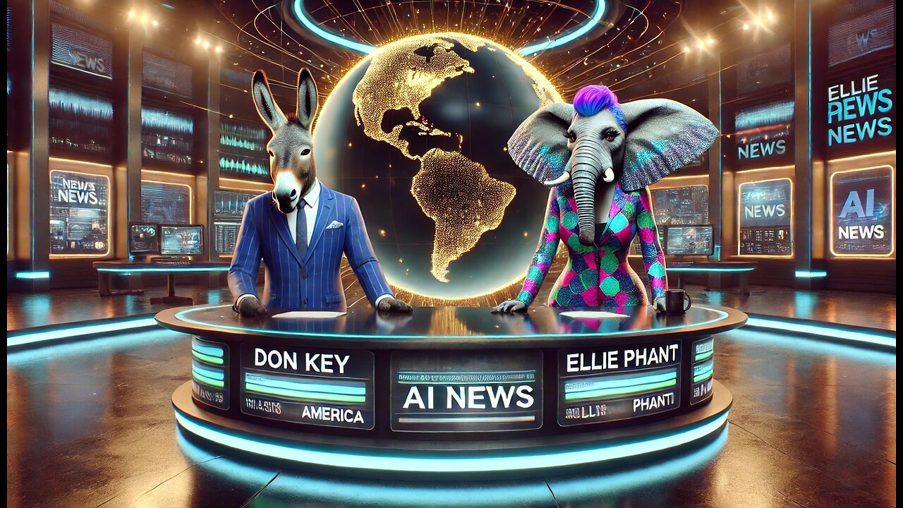 AI World News Revolution Feb 25 2025 Donkey vs Elephant Showdown