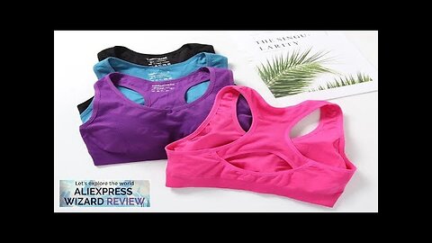 Women Sports Bra Top Push Up Fitness Yoga Bra Underwear Sport Tops Review