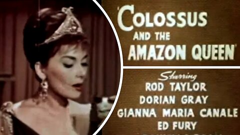 Rod Taylor, Ed Fury | Colossus And The Amazon Queen (1960) | Comedy Film