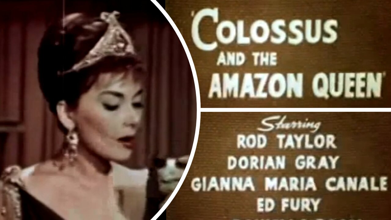 Rod Taylor, Ed Fury | Colossus And The Amazon Queen (1960) | Comedy Film