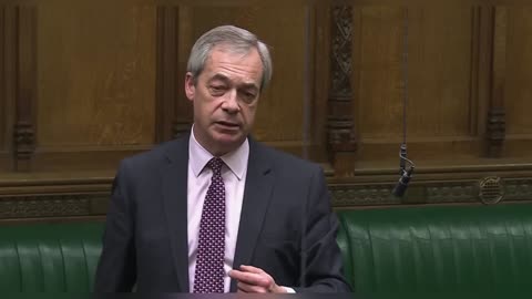 Watch how Nigel Farage Shocked the Whole Parliament with his Bold Statement