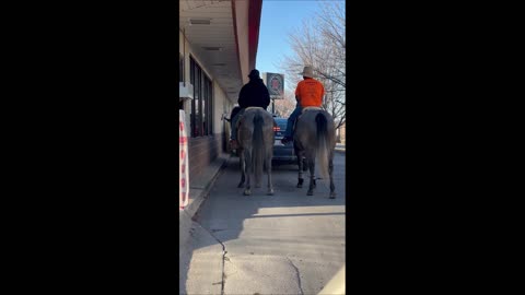 Cowboys Order Drive-Thru