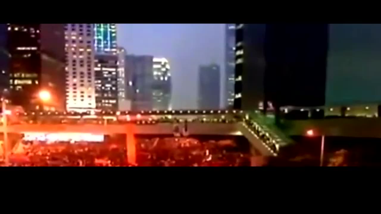 UFO at Hong Kong 'Umbrella' Pro-Democracy Revolution