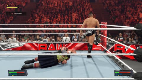 Eddie Guerrero VS Carlito - Raw Season 1 Episode 3