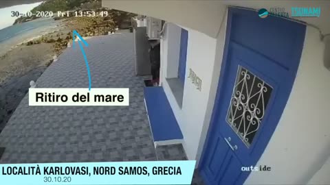 The tsunami of 10.30.2020 in the Aegean Sea. Video of the impact in Karlovasi, island of Samos (GR)