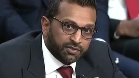 Kash Patel: "Due process must be provided without bias"