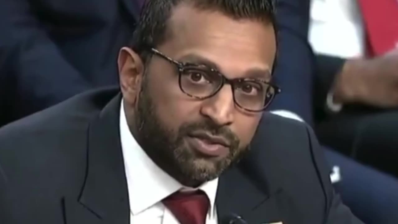 Kash Patel: "Due process must be provided without bias"