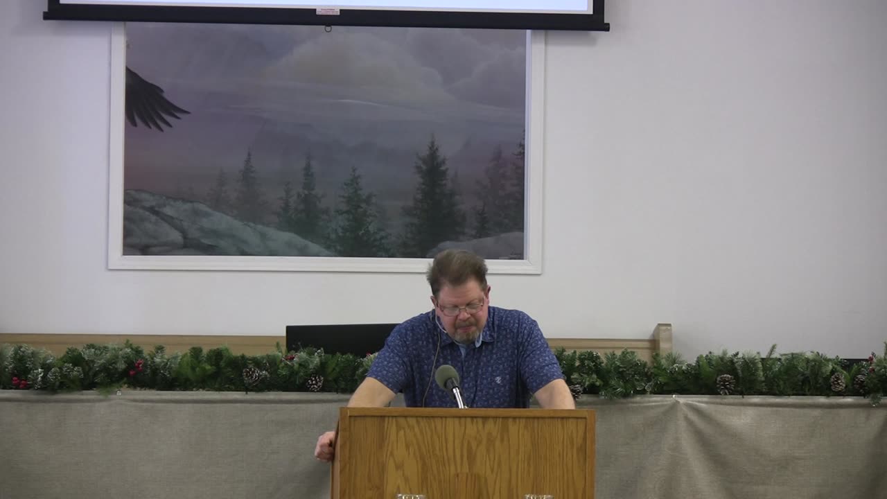 Clarkridge Baptist Church January 12th, 2025 Sermon