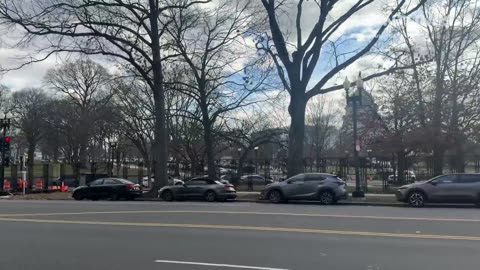 Capitol police have shut down Constitution Avenue near the Capitol