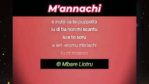 Mbare Liotru - M'annachi