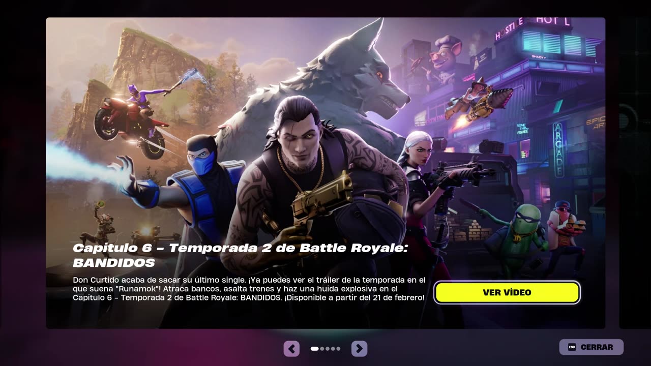 Fortnite Trailer De La Nueva Temporada ¨Bandidos¨