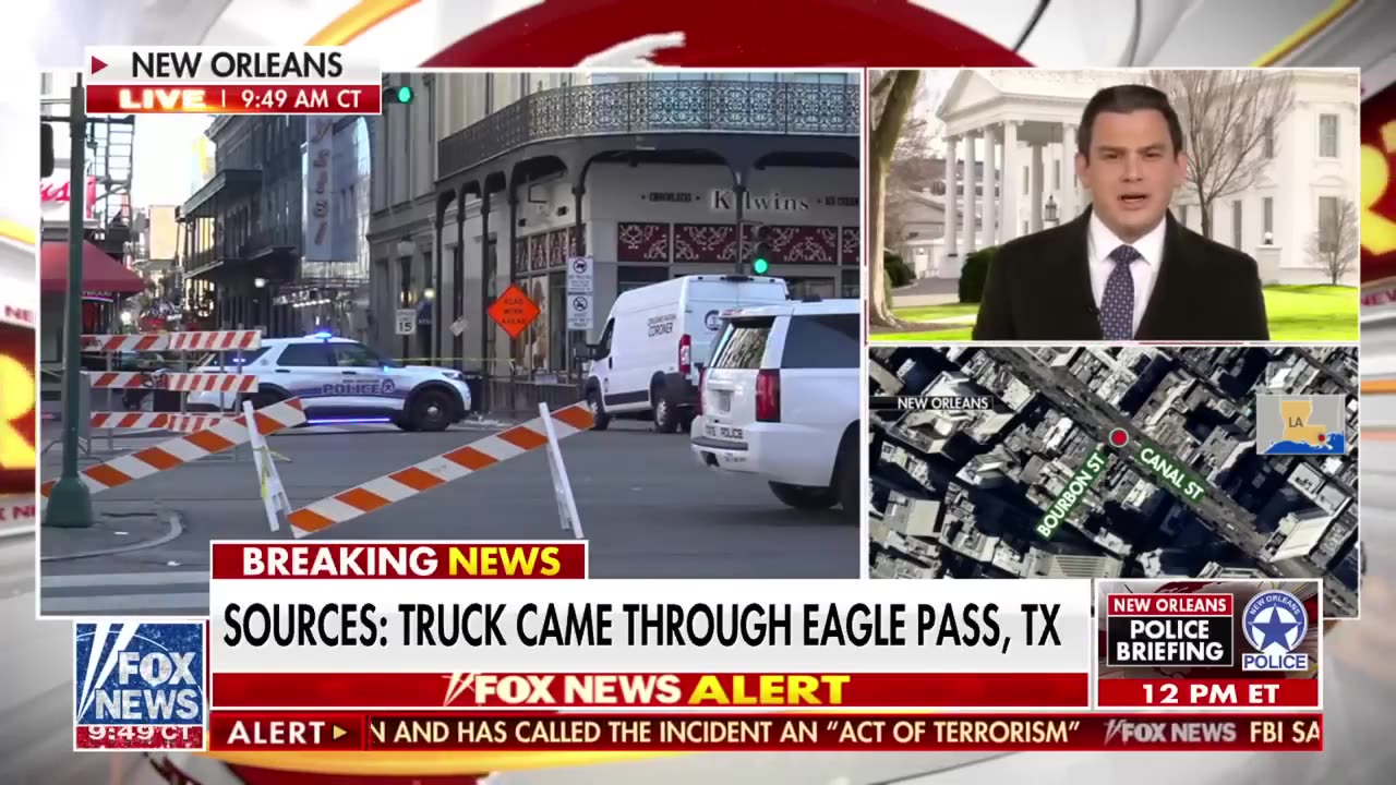 New Orleans suspect's truck came across border in Eagle Pass, Texas