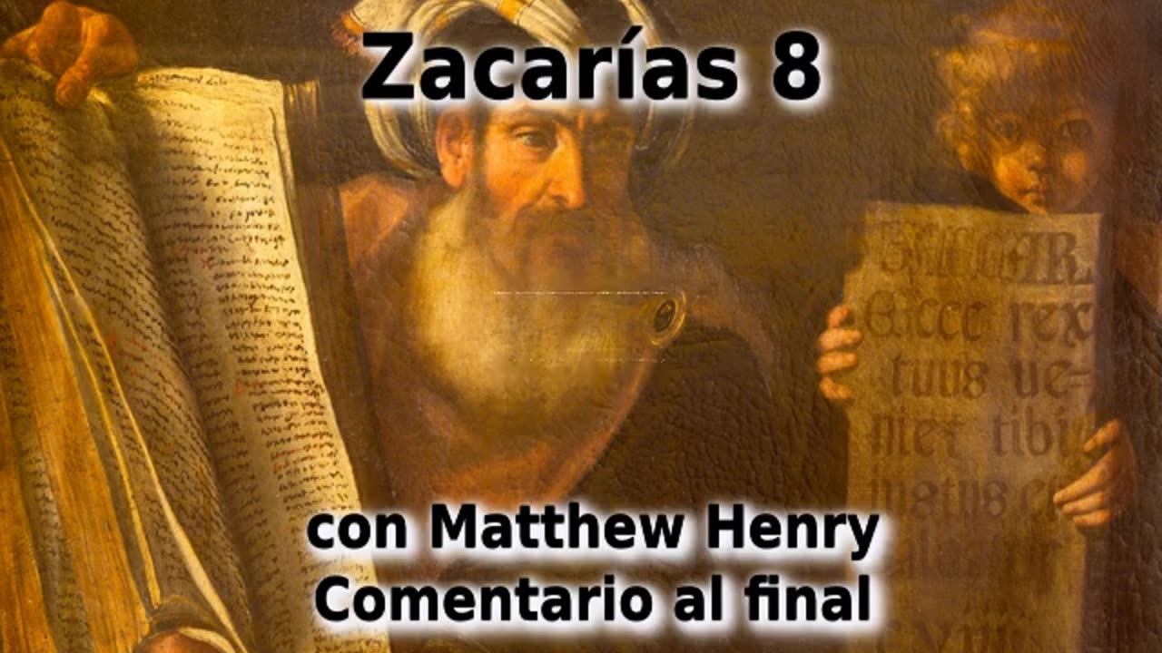 📜️ ¡Las promesas del favor de Dios! Zacarías 8 con comentario. 🌞️