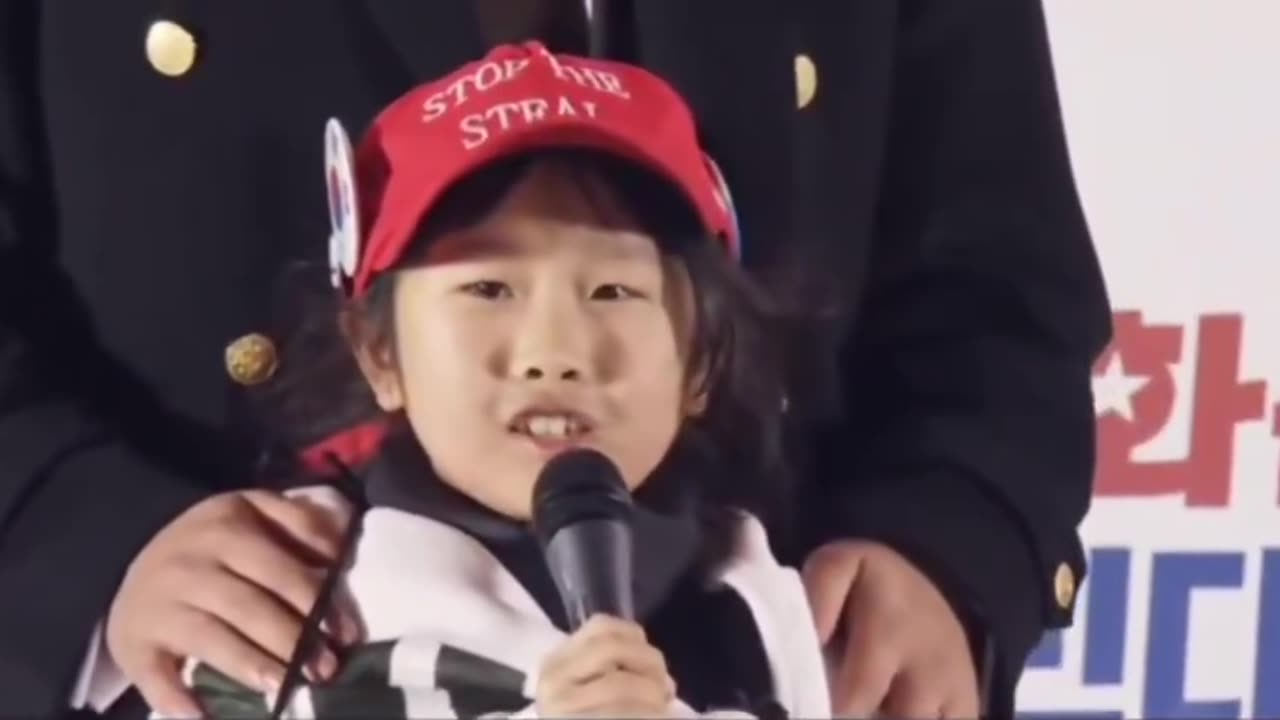 [KOREA 탄핵반대]11살 초등학생이 부르는 양양가.AVI