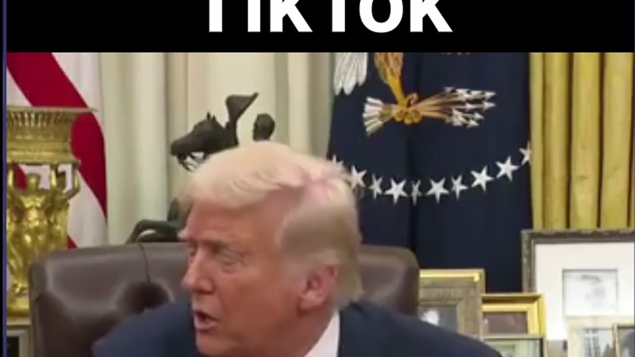 Trump Talks TikTok