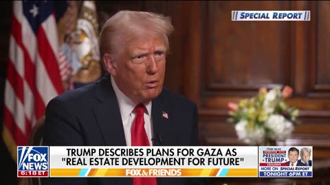 President Trump Confirms Palestinians Will Have ‘No Right of Return’ Under Proposed Gaza Plan