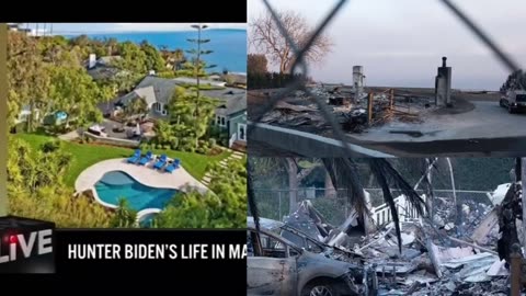 Hunter Biden's multimillion-dollar Malibu home burned down