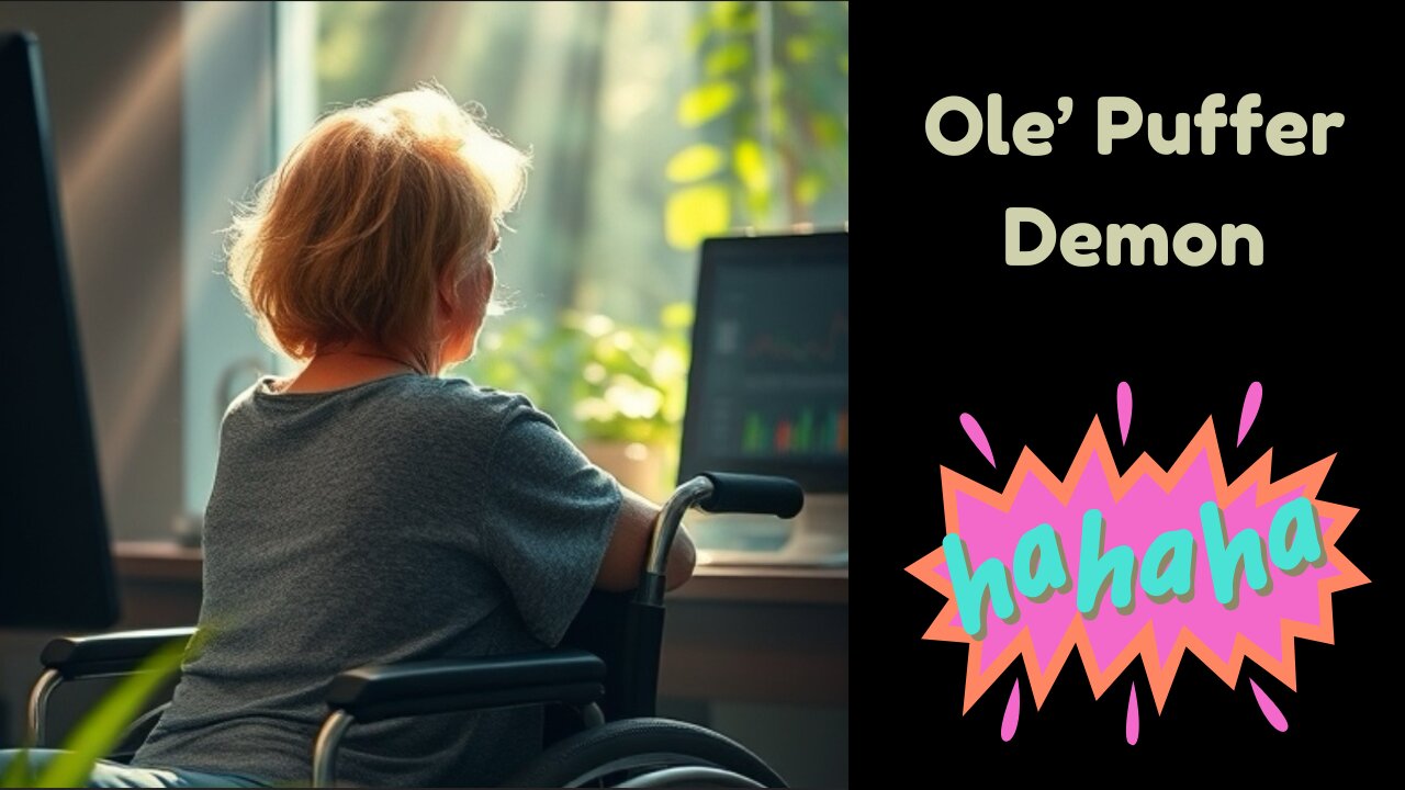 Jenni JenJen Laugh at This Puffing Demon