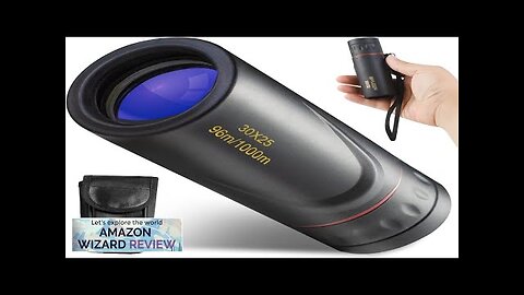 Monocular Telescope Upgrade 30 x 25 HD Monoculars for Adults High Powered Review