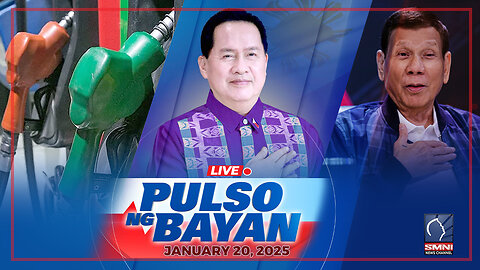 LIVE: Pulso ng Bayan with Admar Vilando and Jade Calabroso | January 20, 2025