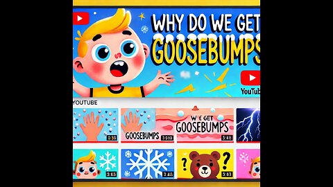 🌟 Why Do We Get Goosebumps? 🐥 | Fun Science for Kids | Curious Cub