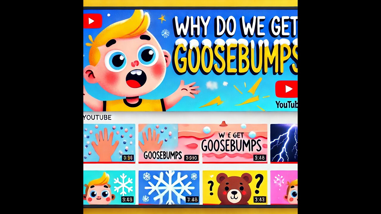 🌟 Why Do We Get Goosebumps? 🐥 | Fun Science for Kids | Curious Cub