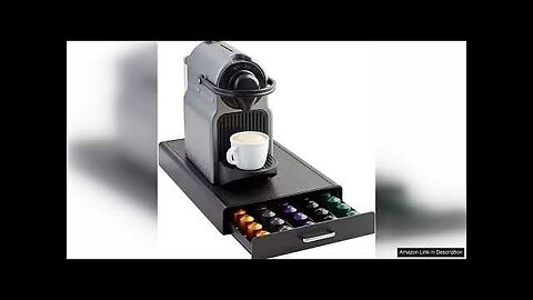 Amazon Basics Nespresso OriginalLine Coffee Pod with 1 Storage Drawer Holder, 50 Review