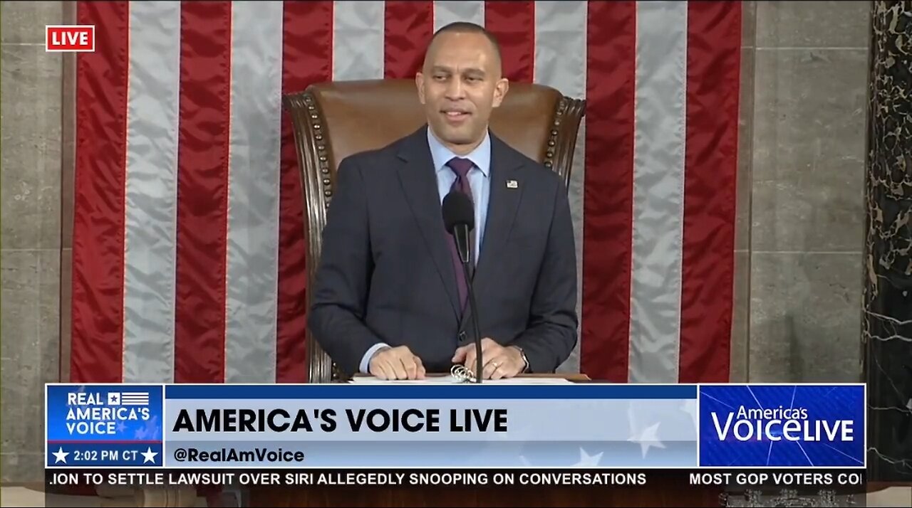 Rep Hakeem Jeffries Claims Democrats Aren't Election Deniers