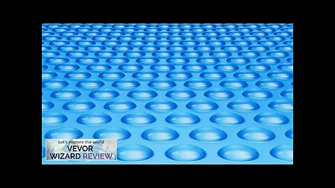 VEVOR Solar Pool Cover 28 x 14 ft Rectangle Solar Blanket Review