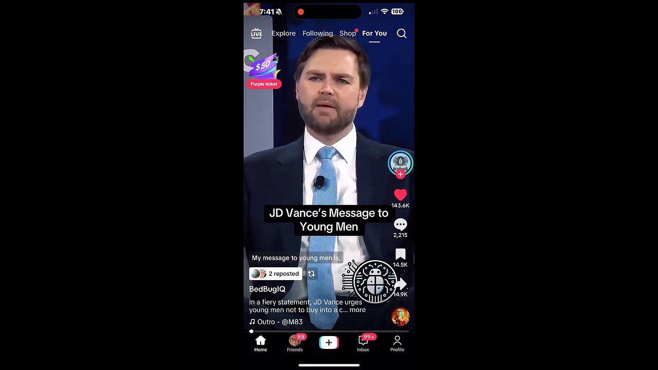 Jd Vance and Prosperity to Men and women