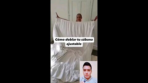 Como doblar tu sabana ajustable...