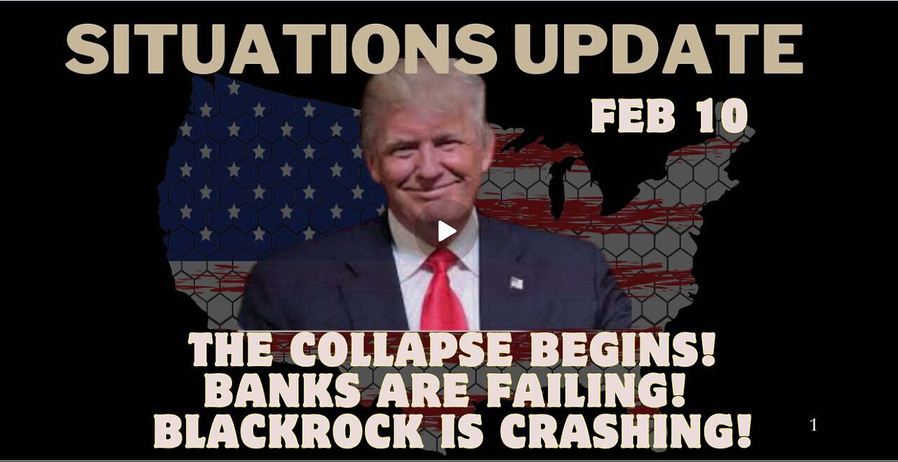 Situation Update – The Collapse Begins! Banks Are Failing! BlackRock Is Crashing!!!