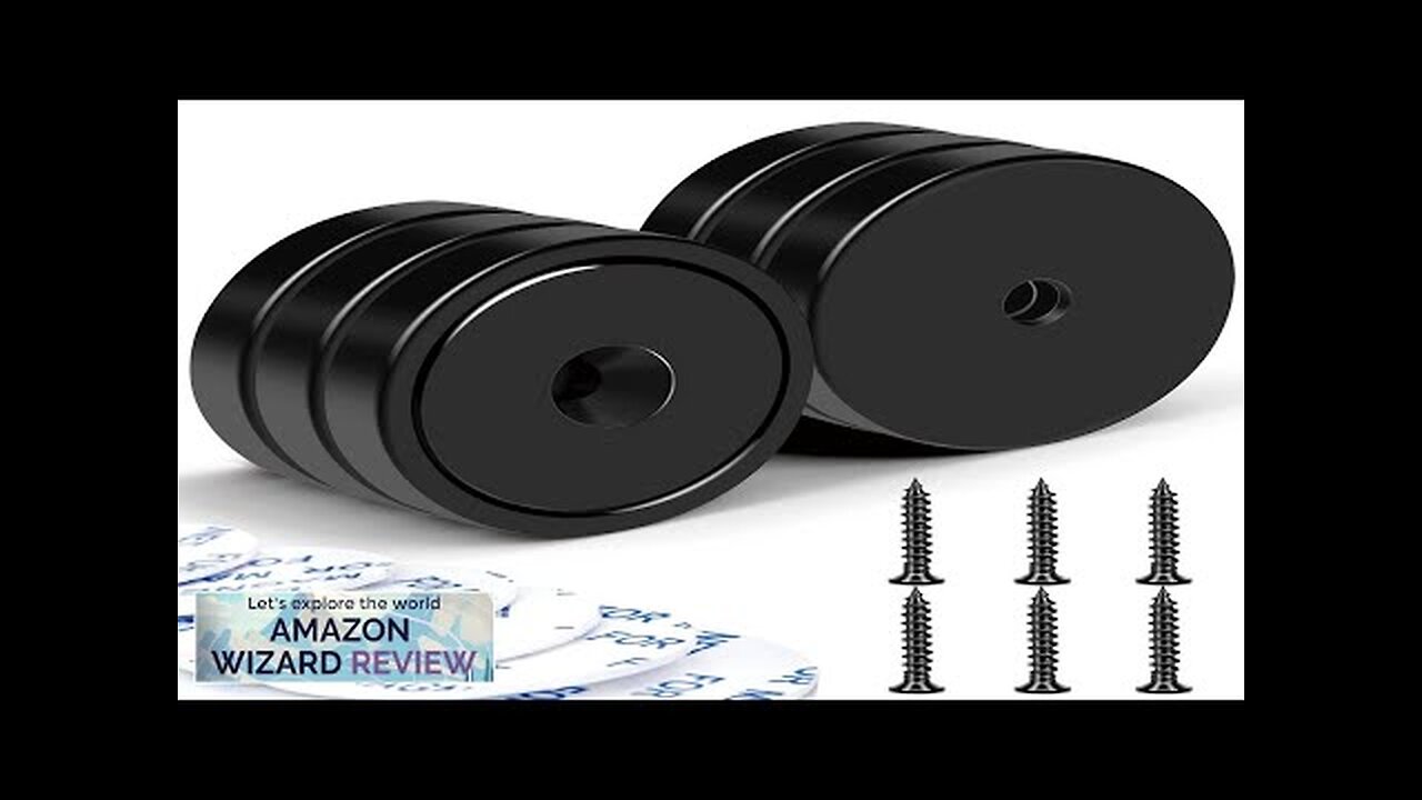 LOVIMAG Magnets with Holes110 lb+ Waterproof Strong Neodymium Cup Magnets with Screws Review