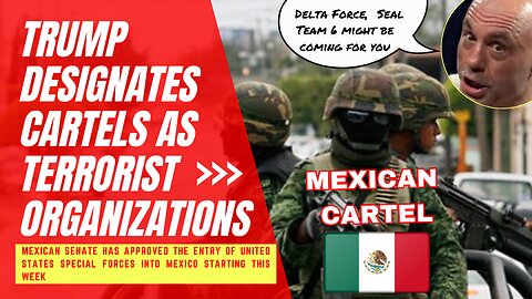 Trump designates cartels as Terrorist Organizations