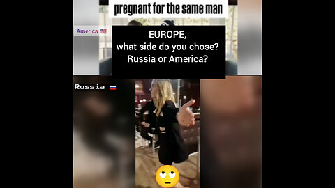 Europe what side do you chose? Russia or America? 😆 @sisugabriel