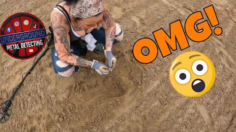 Beach Metal Detecting Discovery - Return of lost Silver Memorial Jewelry