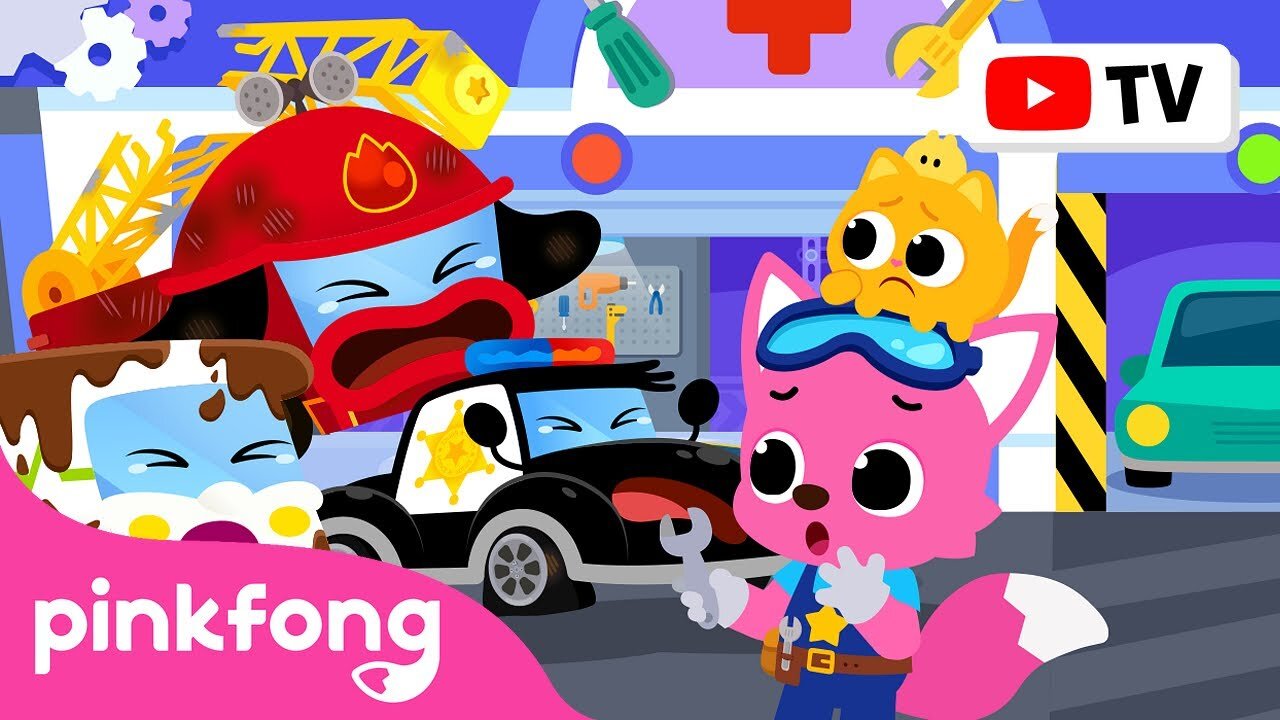 Help! Cars Are Sick! Doctor Pinkfong & Baby Shark Hospital Play Compilation Pinkfong Official