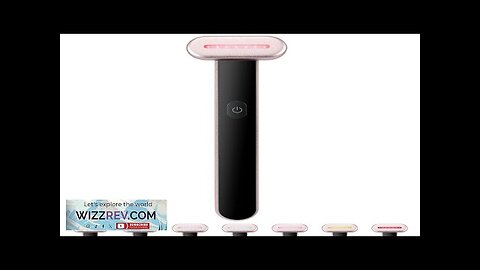 VEVOR Red Light Therapy Wand for Face 7-Color LED Facial Wand Red Review