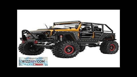 Wltoys 104026 RTR 1/10 2.4G 4WD RC Car Rock Crawler Off-Road Climbing Review