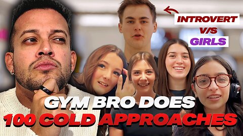 Gym Bro Cold Approaches 100 Women | IWAM Ep. 828