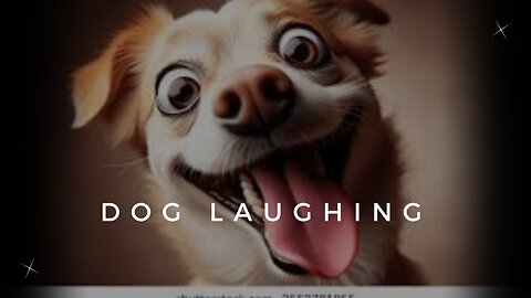 laughing dog