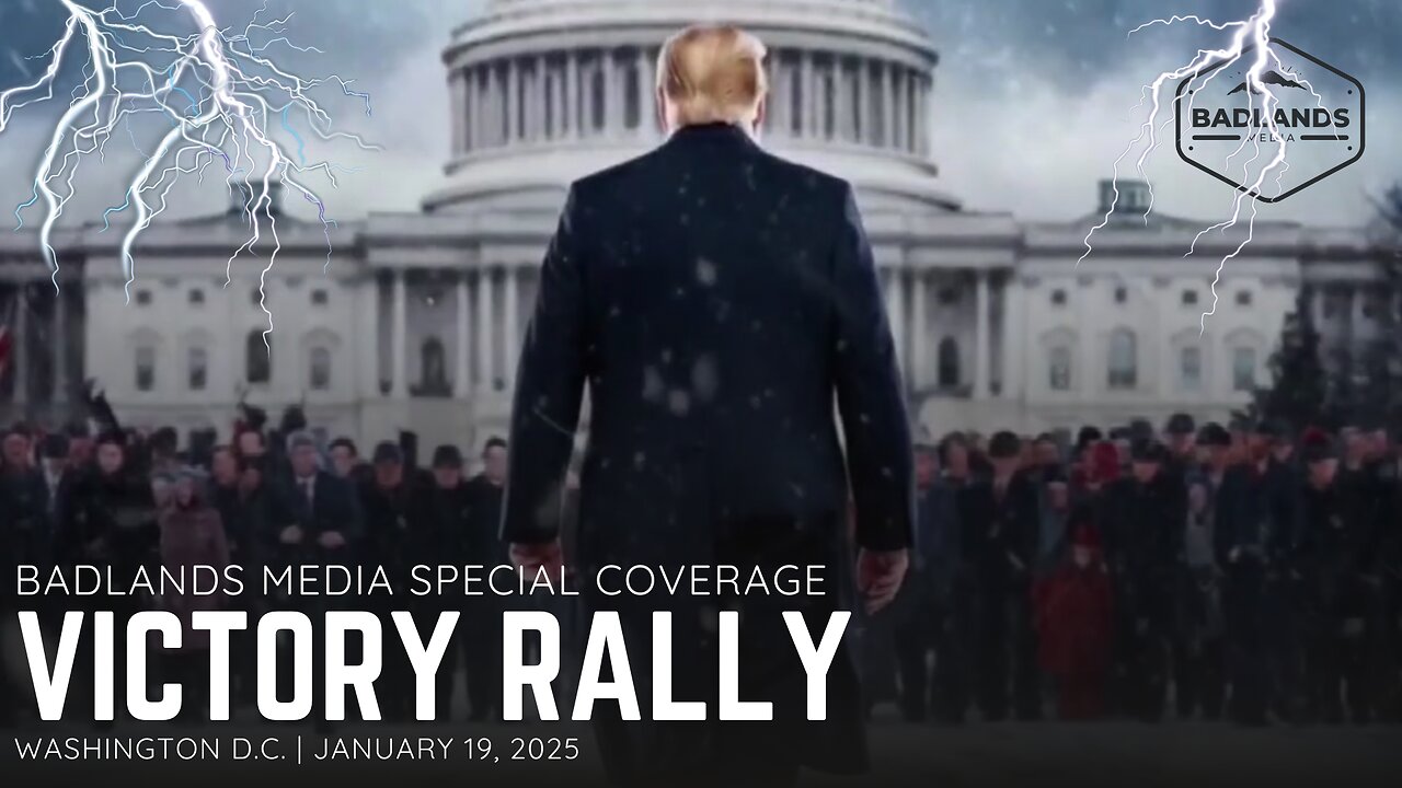 Badlands Media Special Coverage: President Trump's Victory Rally in DC - 3:00PM ET