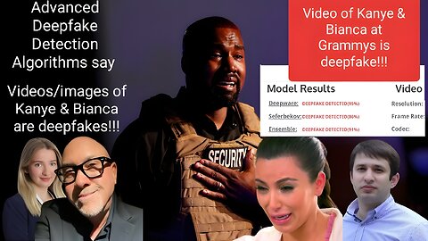 Advanced Deepfake Detection AI says: 'Kanye West & Bianca Censori Videos and Imagery are Fakes'