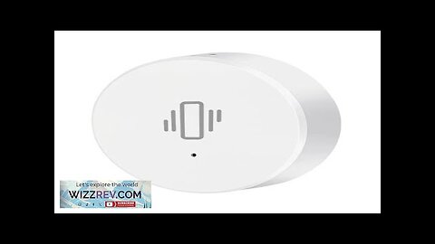 Tuya ZigBe Smart Vibration Sensor Real Time Monitoring Door Window Detection Alarm Review