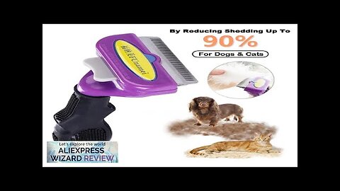 Cat Hair Removal Comb Cat Brush Pet Grooming Brush Dog Comb Cat Review