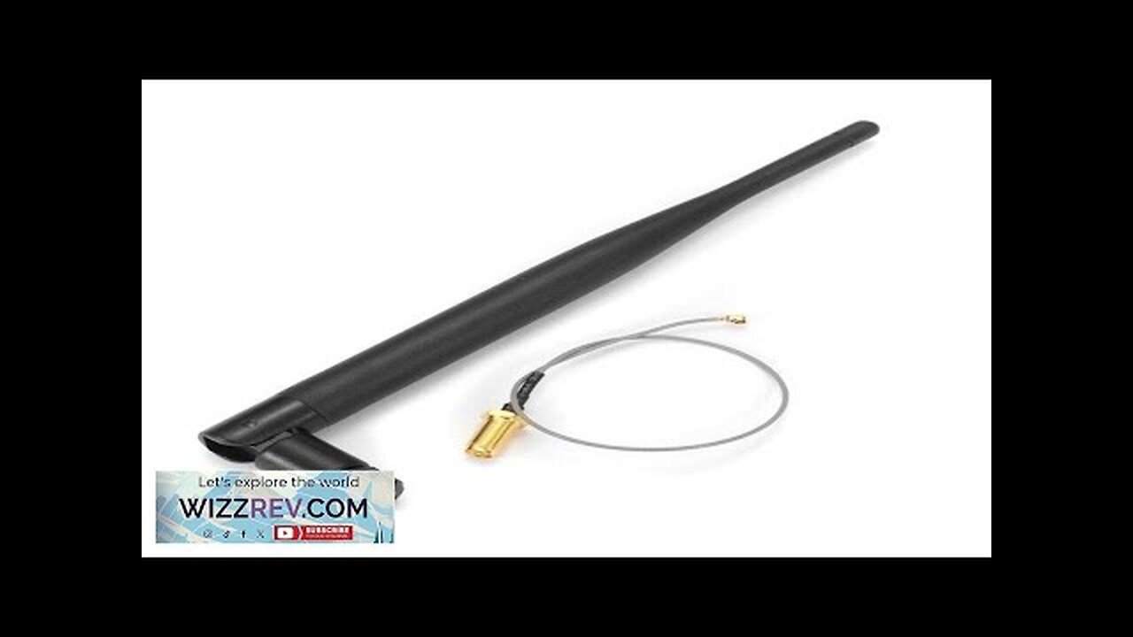 5pcs 2.4GHz 6dBi 50ohm Wireless Wifi Omni Copper Dipole Antenna SMA Review