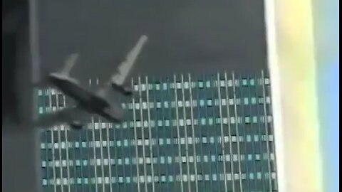 9/11 Michael Hezarkhani video (Ghost Plane) into the Steel Column building of WTC#2