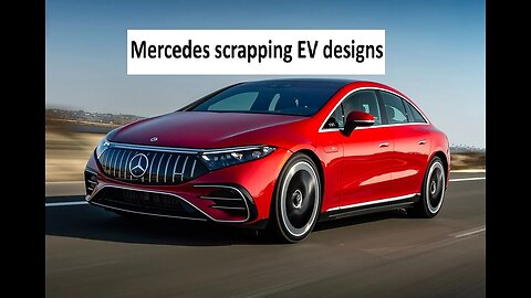 Mercedes scrapping weird EV designs