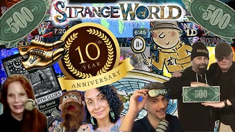 Strange World 500 Guests Stephen Carpenter & Karen B - Patricia Steere, DJ Curious, & Mark Sargent ✅